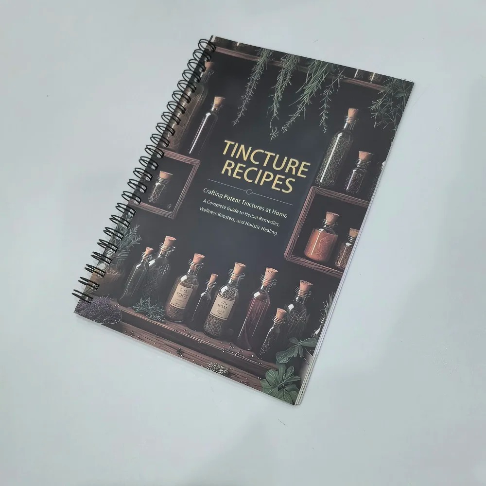Herbal Wellness Recipes - Tincture Recipes Book Crafting Potent Tinctures