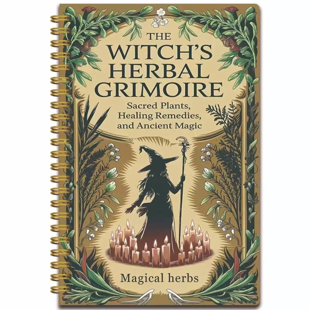 Herbal Wellness Recipes - Natural Herbal Remedies Vintage Design A5