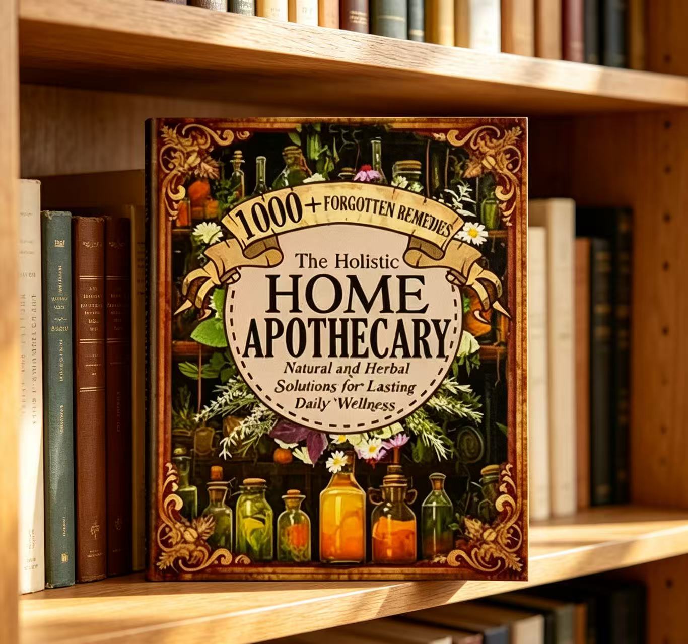 Herbal Wellness Book - 1000+ Forgotten Remedies, Natural Herbal Daily