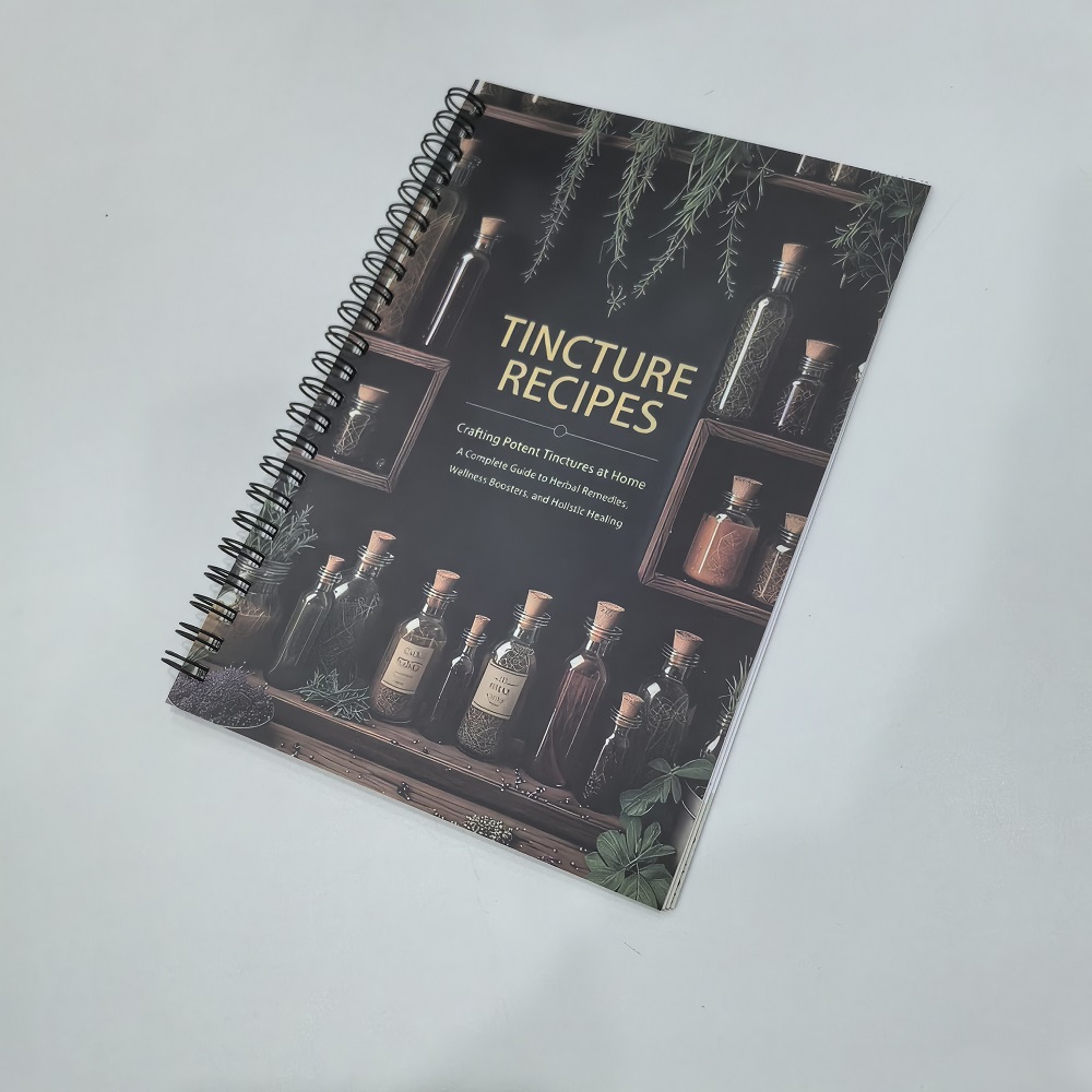 Herbal Wellness Recipes - Tincture Recipes Book Crafting Potent Tinctures