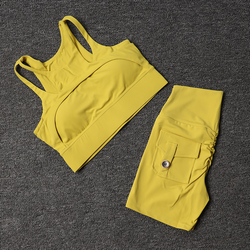 Fitness Shorts Yoga Sets Women - Herbal Yoga recension och pris