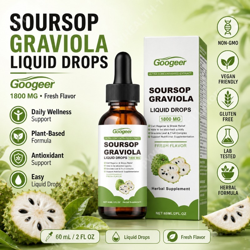 Soursop Graviola Leaf and Frui - Herbal Wellness Blend recension och pris