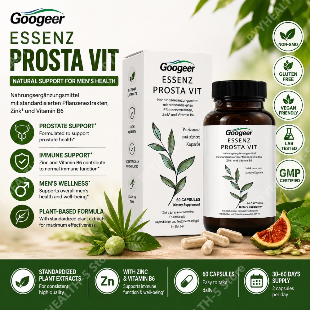 Men’s Wellness Capsules with S - Herbal Wellness Blend recension och pris