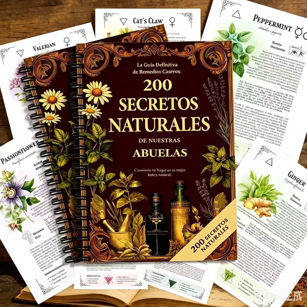 200 Natural Secrets A5 Spanish - Herbal Wellness Book recension och pris