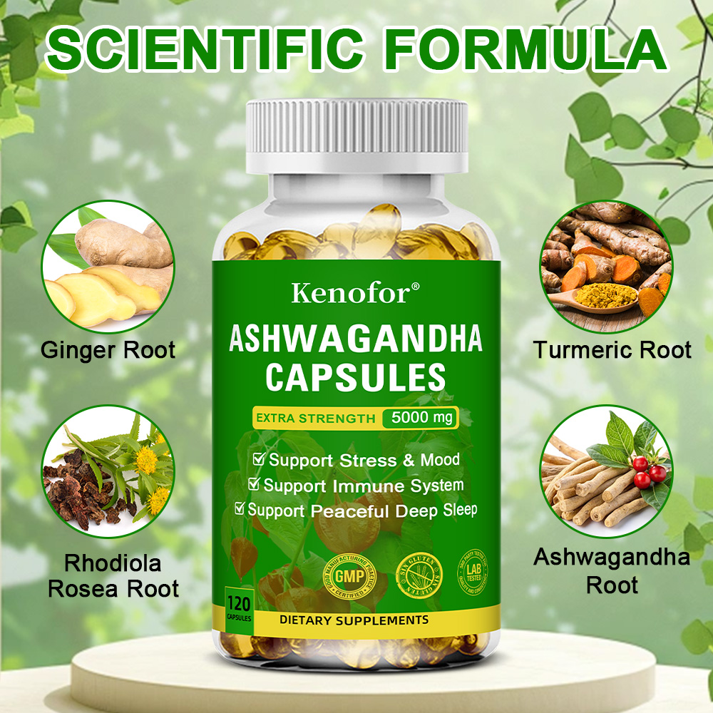 Ashwagandha Complex Capsules 2 - Herbal Wellness Blend recension och pris