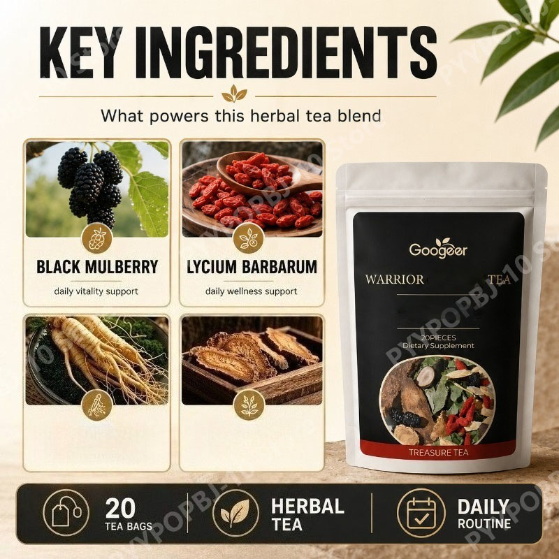 Googeer Botanical Herbal Suppl - Herbal Wellness Blend recension och pris