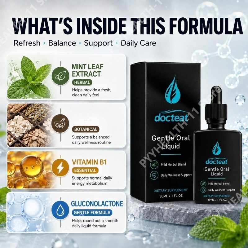 Mint Leaf Extract Liquid Drops - Herbal Wellness Blend recension och pris
