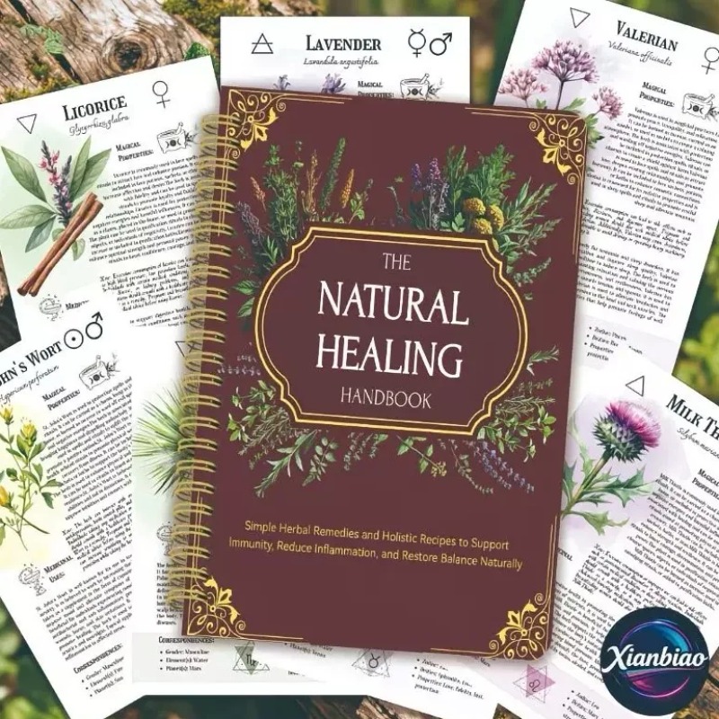 The Natural Healing Handbook   - Herbal Wellness Recipes recension och pris