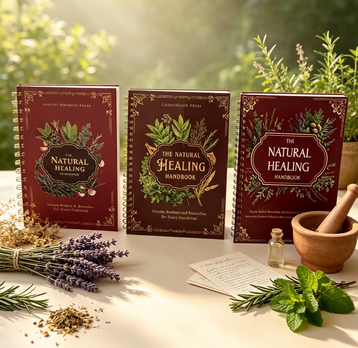 The Natural Healing Handbook,  - Herbal Wellness Recipes recension och pris