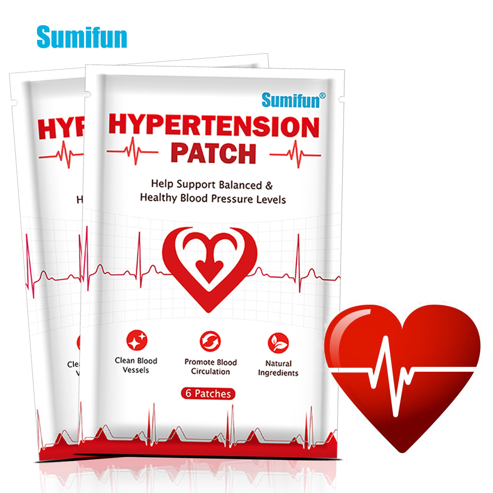 Sumifun 6pcs Hypertension Patc - Herbal Zone recension och pris