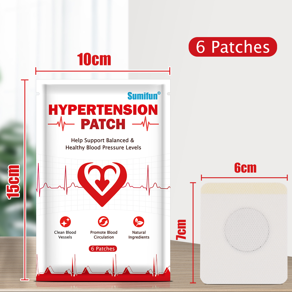 Sumifun 6pcs Hypertension Patc - Herbal Zone recension och pris