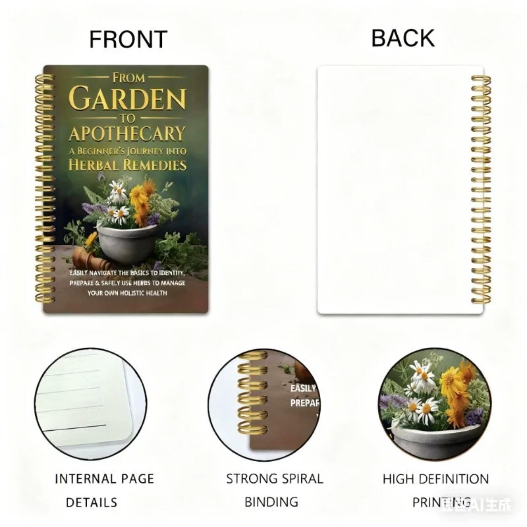 From Garden To Apothecary A Be - Herbal Wellness Book recension och pris