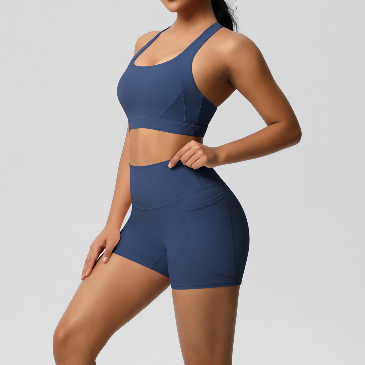 2PCS Sportswear With Pocketed  - Herbal Yoga recension och pris