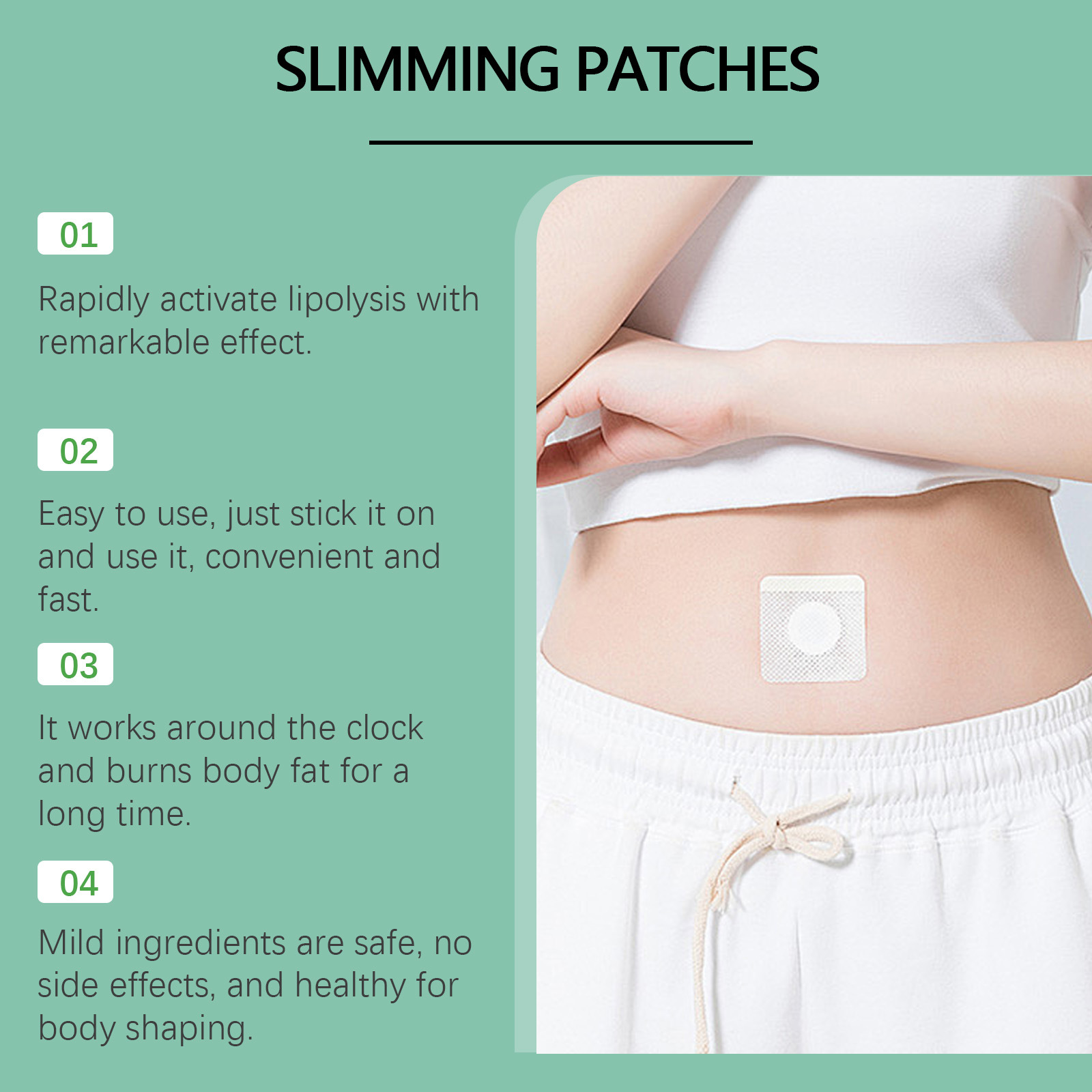 Ximonth Body Shaping Patches I - Herbal Zone recension och pris
